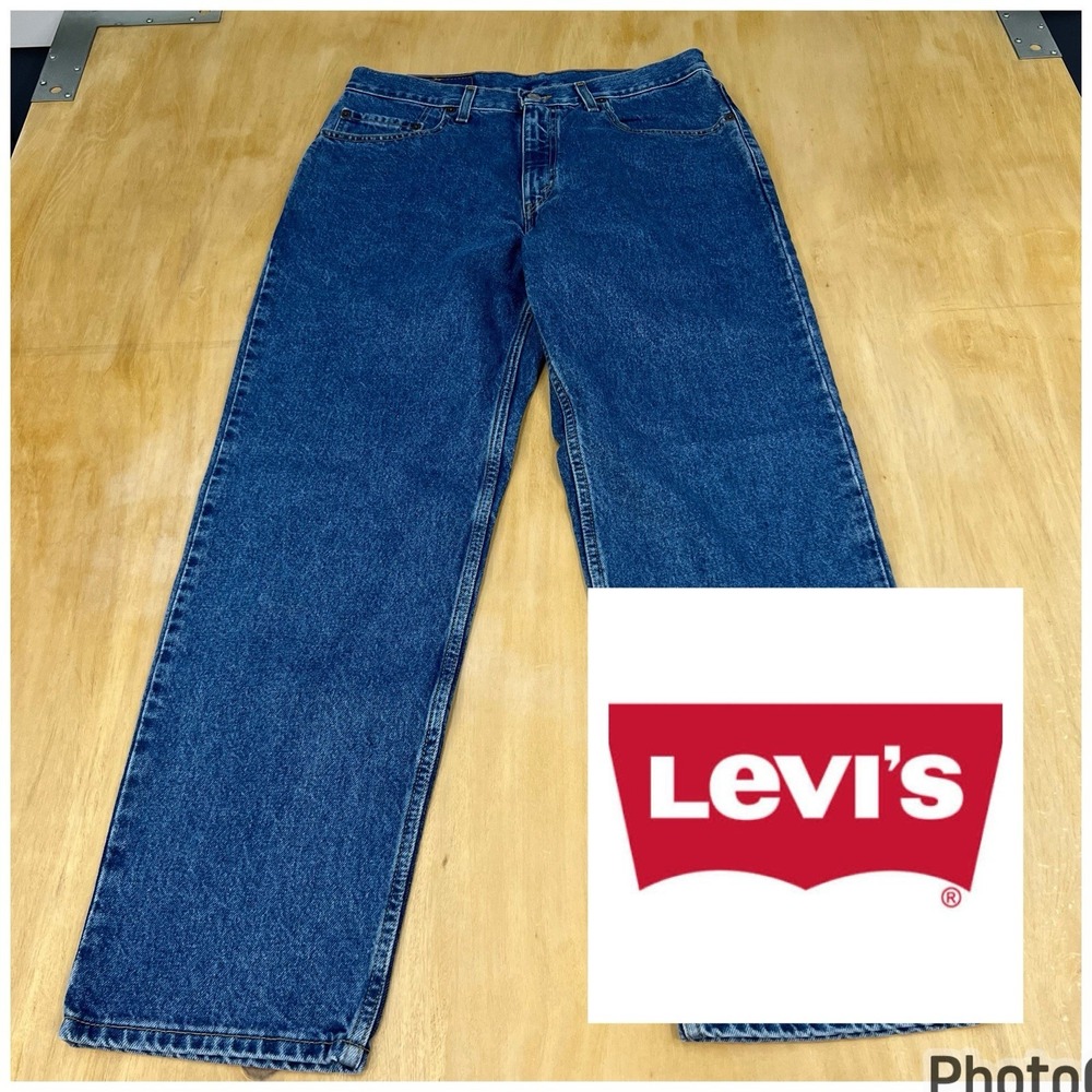 Vintage Levi's Strauss Denim Jeans Mens 33x30 Relaxed‎ Fit Straight Leg